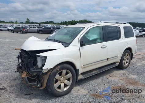 2011 Nissan Armada Sl из США, поврежденный, VIN 5N1BA0ND7BN600579
